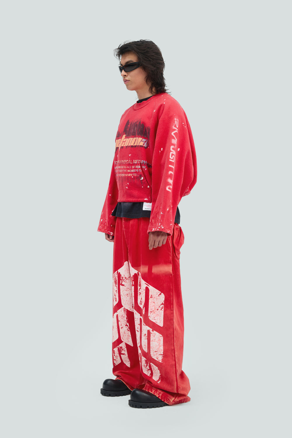 Radical Paper Rose Crewneck