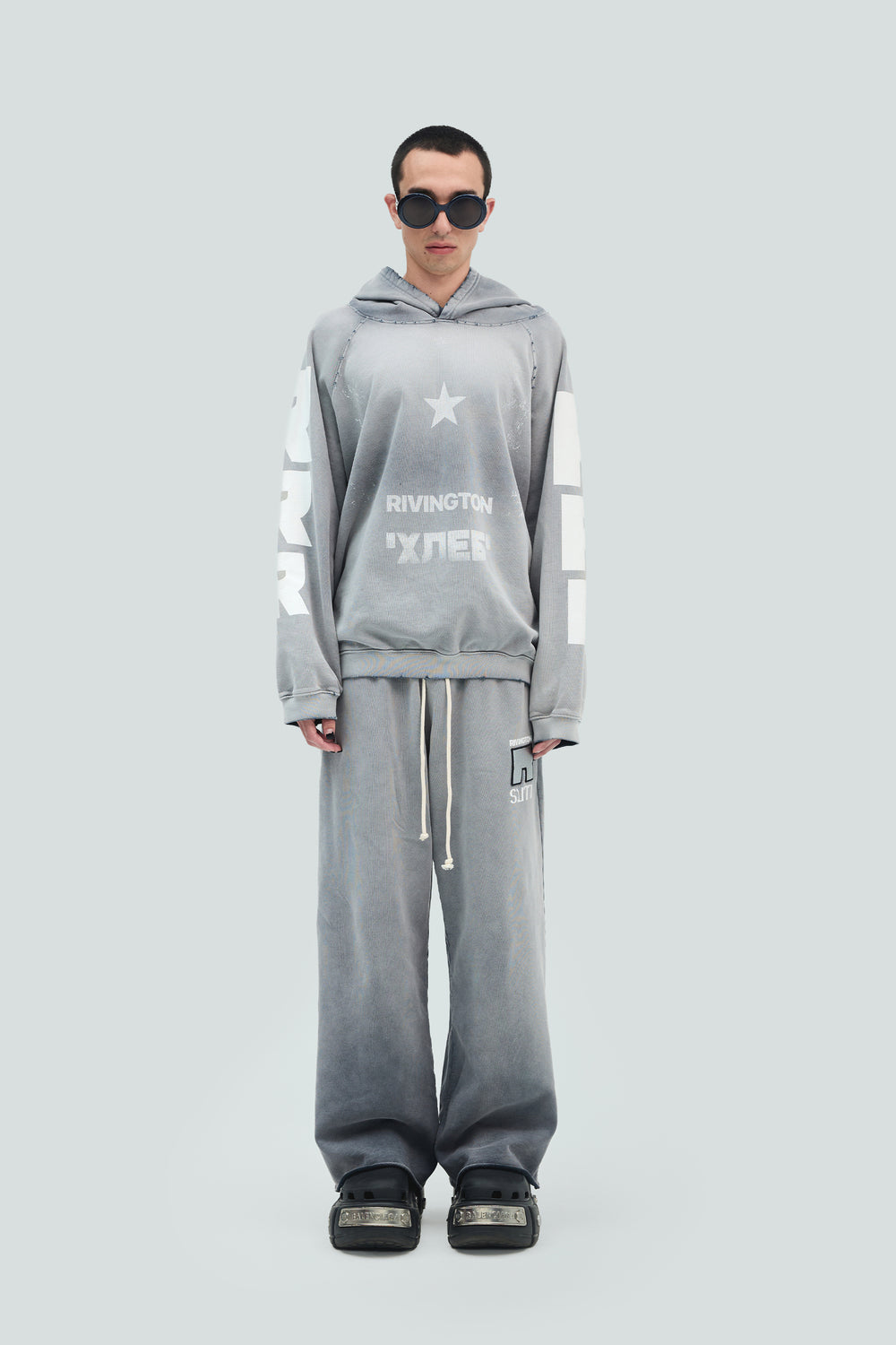 Pale Grey Hoodie