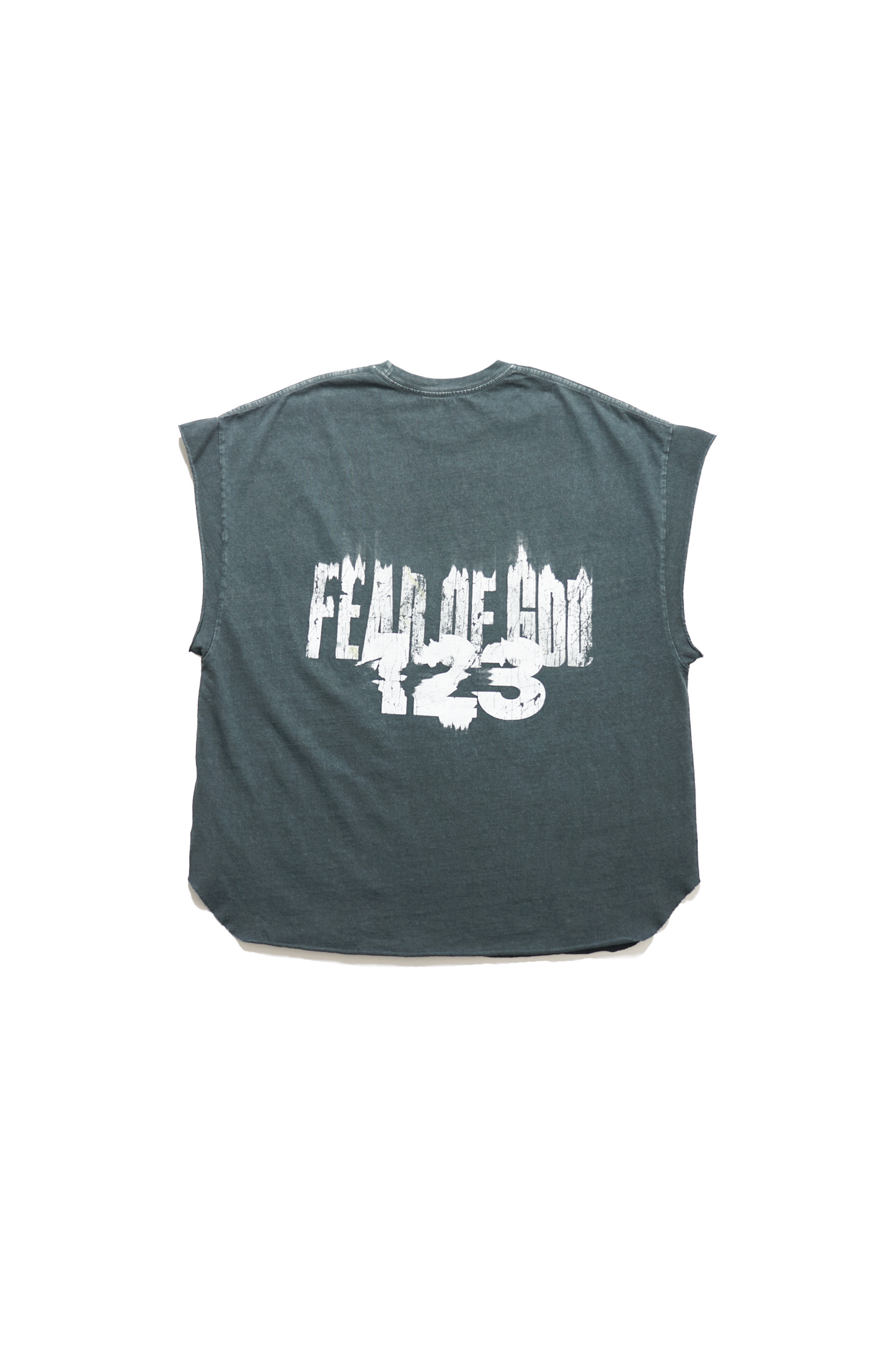 トップス Fear of God x RRR 123 Cut Off Tee トップス Fear of God x RRR 123 Cut Off Tee RRR123 x Fear of