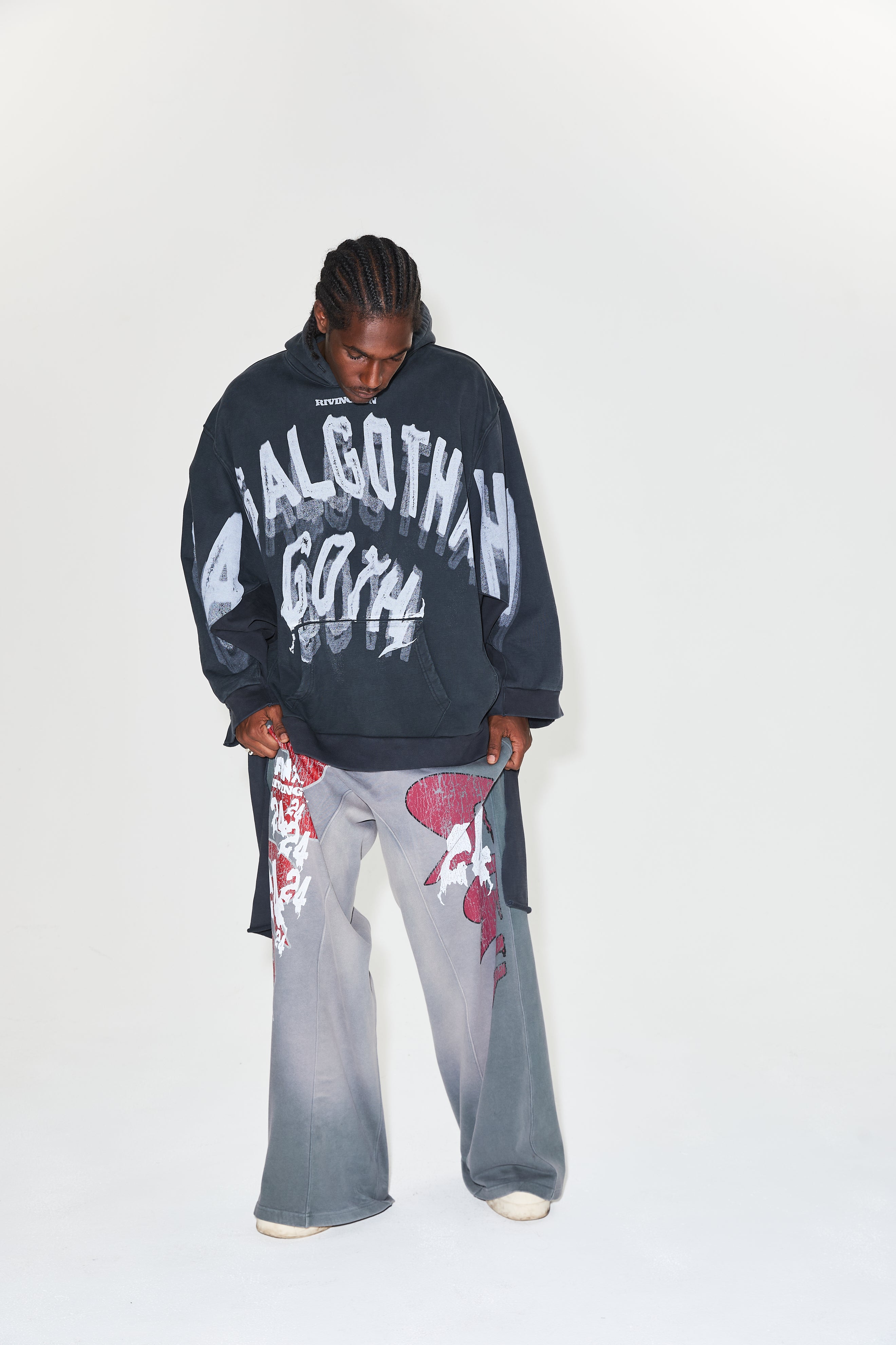 RRR123 リヴィントンロイレビス パーカー APOCRYPHAL HOODIE APOCRYPHAL HOODIE – RIVINGTON roi Rebis