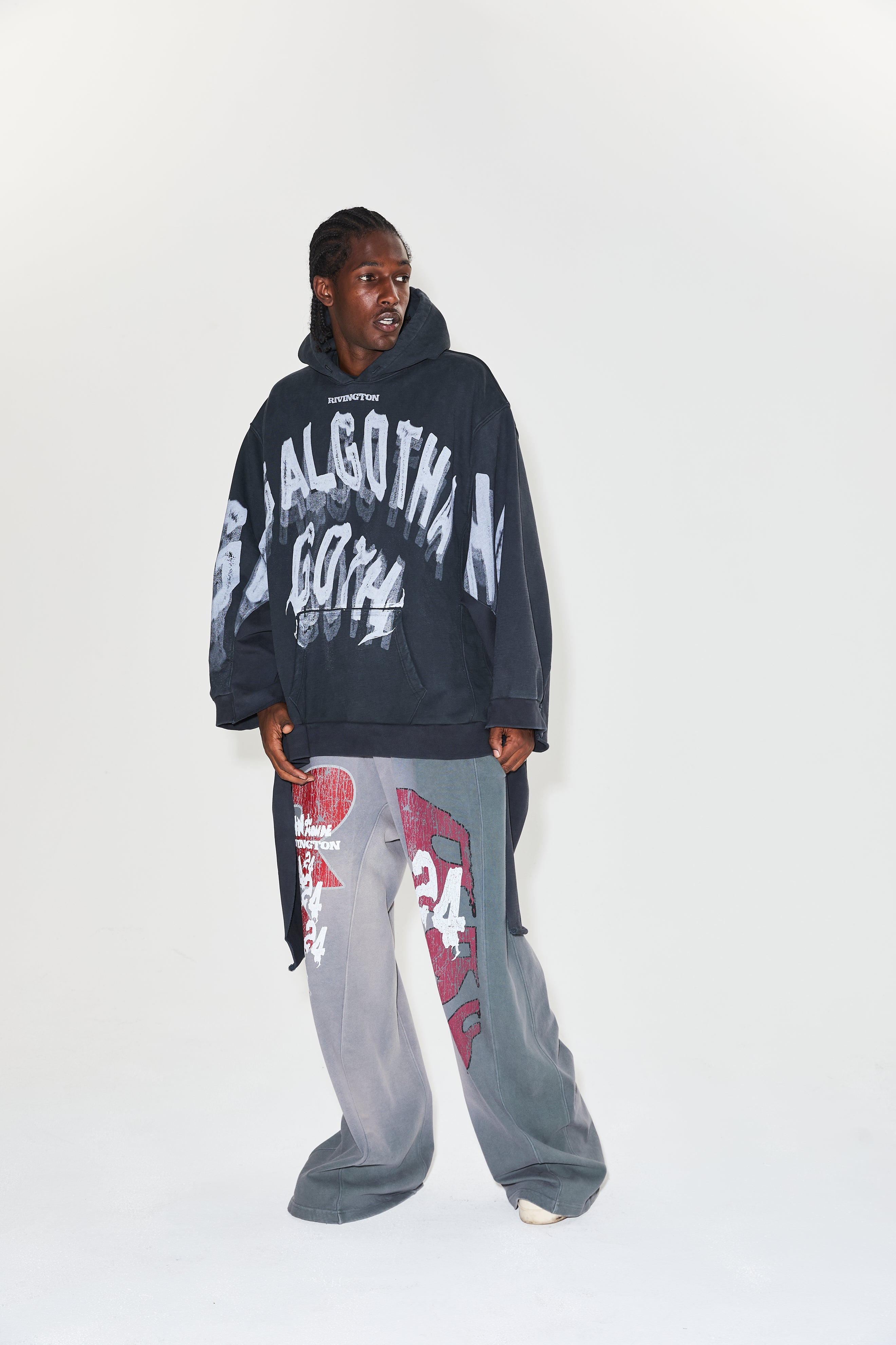 RRR123 リヴィントンロイレビス パーカー APOCRYPHAL HOODIE APOCRYPHAL HOODIE – RIVINGTON roi Rebis