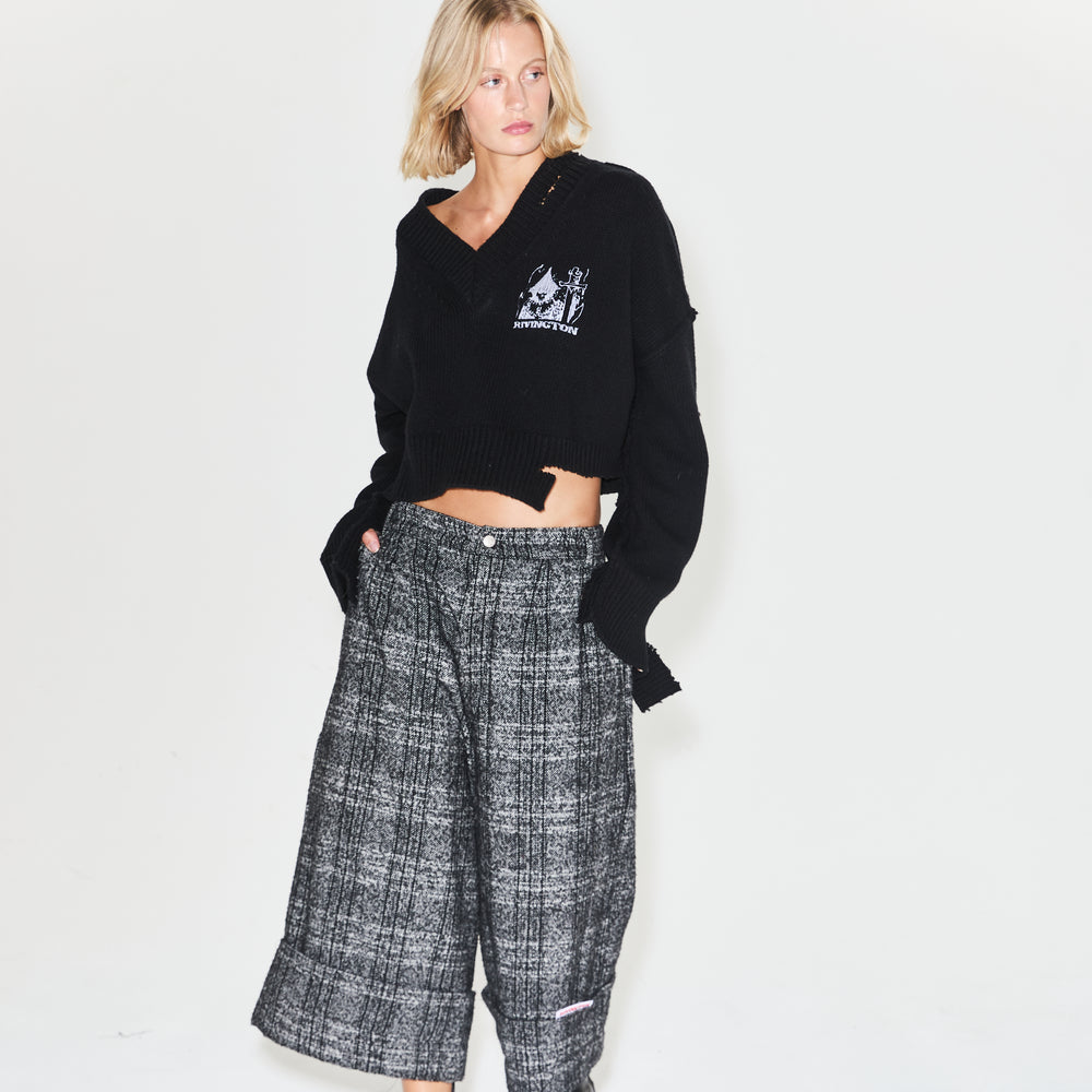 
                      
                        PENTA CROPPED SWEATER
                      
                    