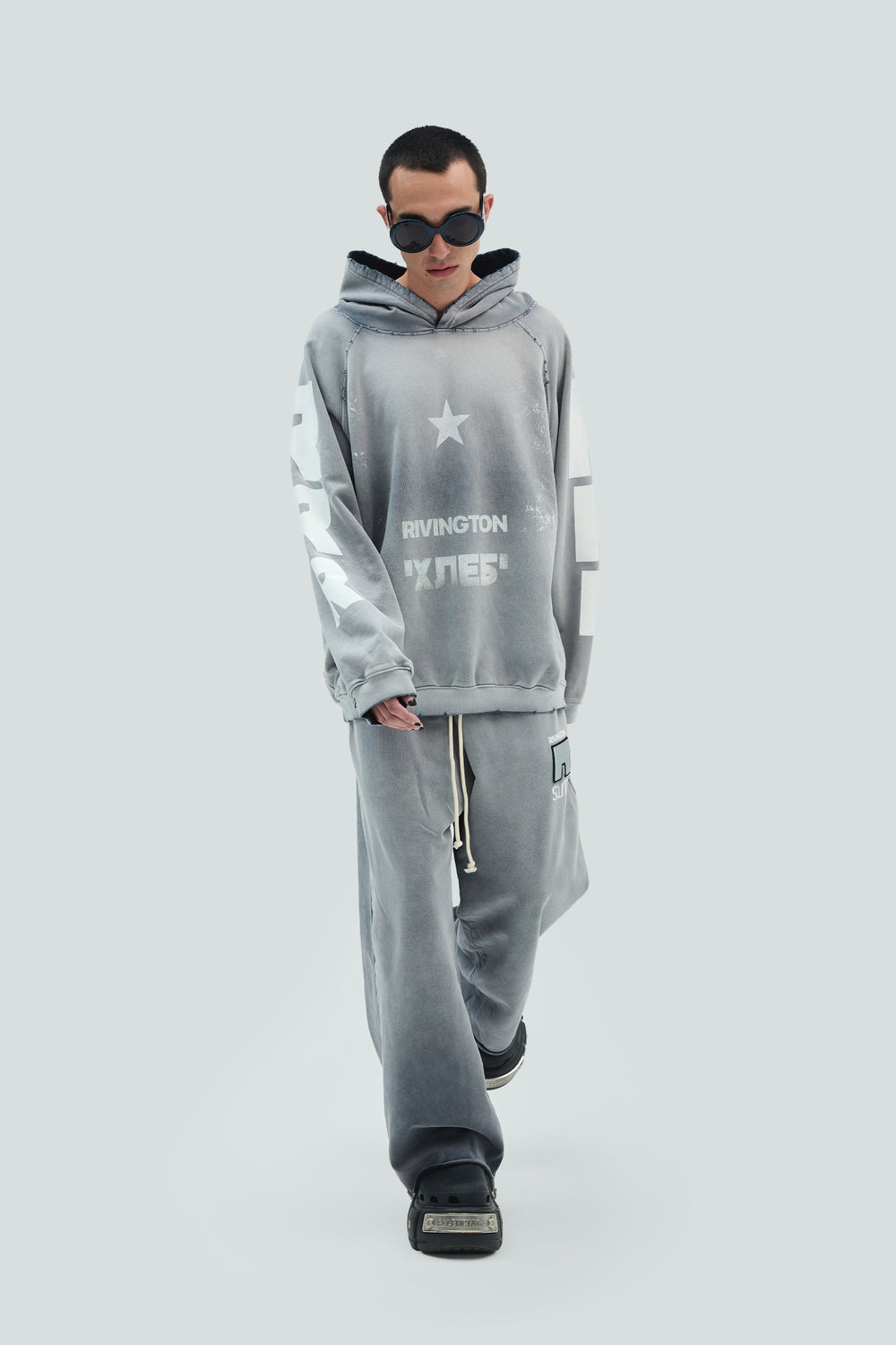 Pale Grey Principal Sweat